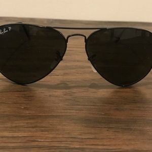 Authentic Unisex Ray Bans Polarized 58mm